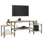 vidaXL Mueble para TV madera contrachapada roble Sonoma 157x35x52 cm