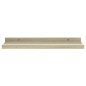 vidaXL Estantes de pared 2 unidades blanco y roble Sonoma 40x9x3 cm vidaXL Estantes de pared 2 unidades blanco y roble Sonoma 40x9x3 cm