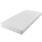 vidaXL Colchón con funda lavable de 200 x 140 x 17 cm vidaXL Colchón con funda lavable de 200 x 140 x 17 cm
