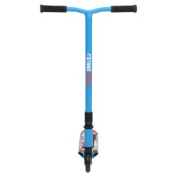 vidaXL Patinete acrobático con manillar de aluminio azul