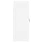 vidaXL Armario de pared madera de ingeniería blanco 34,5x34x90 cm vidaXL Armario de pared madera de ingeniería blanco 34,5x34x90 cm