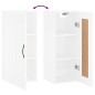 vidaXL Armario de pared madera de ingeniería blanco 34,5x34x90 cm vidaXL Armario de pared madera de ingeniería blanco 34,5x34x90 cm