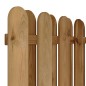 vidaXL Panel de valla de jardín madera de pino 180x180 cm vidaXL Panel de valla de jardín madera de pino 180x180 cm