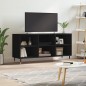 vidaXL Mueble de TV madera de ingeniería negro 103,5x30x50 cm vidaXL Mueble de TV madera de ingeniería negro 103,5x30x50 cm