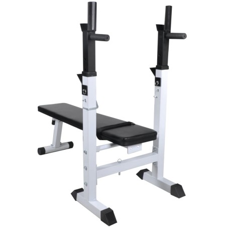 vidaXL Banco de entrenamiento de fitness y musculación recto 