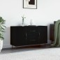 vidaXL Aparador de madera de ingeniería negro 100x36x60 cm vidaXL Aparador de madera de ingeniería negro 100x36x60 cm