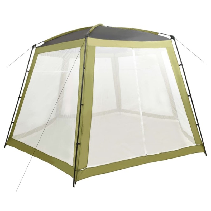 vidaXL Carpa para piscina de tela verde 500x433x250 cm