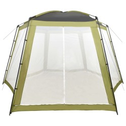 vidaXL Carpa para piscina de tela verde 500x433x250 cm