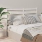 vidaXL Cabecero de cama madera maciza de pino blanco 206x4x100 cm vidaXL Cabecero de cama madera maciza de pino blanco 206x4x100 cm