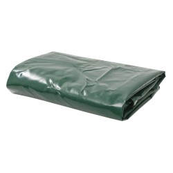 vidaXL Lona 650 g/m² 4x8 m verde