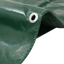 vidaXL Lona 650 g/m² 4x8 m verde