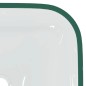 vidaXL Lavabo de vidrio transparente 42x42x14 cm vidaXL Lavabo de vidrio transparente 42x42x14 cm