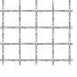 vidaXL Panel de malla alambre rizado acero inox. 100x85 cm 21x21x2,5mm vidaXL Panel de malla alambre rizado acero inox. 100x85 cm 21x21x2,5mm