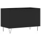 vidaXL Mueble para discos madera contrachapada negro 74,5x38x48 cm vidaXL Mueble para discos madera contrachapada negro 74,5x38x48 cm