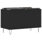 vidaXL Mueble para discos madera contrachapada negro 74,5x38x48 cm vidaXL Mueble para discos madera contrachapada negro 74,5x38x48 cm