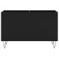 vidaXL Mueble para discos madera contrachapada negro 74,5x38x48 cm vidaXL Mueble para discos madera contrachapada negro 74,5x38x48 cm