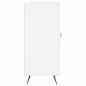 vidaXL Aparador de madera de ingeniería blanco 90x34x80 cm vidaXL Aparador de madera de ingeniería blanco 90x34x80 cm