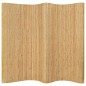 vidaXL Biombo divisor de bambú natural 250x165 cm vidaXL Biombo divisor de bambú natural 250x165 cm