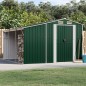 vidaXL Cobertizo de jardín acero galvanizado verde 277x279x179 cm vidaXL Cobertizo de jardín acero galvanizado verde 277x279x179 cm