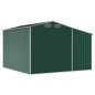 vidaXL Cobertizo de jardín acero galvanizado verde 277x279x179 cm vidaXL Cobertizo de jardín acero galvanizado verde 277x279x179 cm