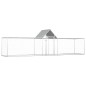 vidaXL Gallinero acero galvanizado 5x1x1,5 m vidaXL Gallinero acero galvanizado 5x1x1,5 m