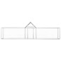 vidaXL Gallinero acero galvanizado 5x1x1,5 m vidaXL Gallinero acero galvanizado 5x1x1,5 m