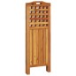 vidaXL Biombo de 4 paneles de madera maciza de acacia 162x2x115 cm vidaXL Biombo de 4 paneles de madera maciza de acacia 162x2x115 cm