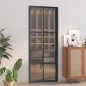 vidaXL Puerta interior vidrio EGS y aluminio negro 83x201,5 cm vidaXL Puerta interior vidrio EGS y aluminio negro 83x201,5 cm