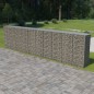vidaXL Muro de gaviones con cubiertas acero galvanizado 600x50x150 cm vidaXL Muro de gaviones con cubiertas acero galvanizado 600x50x150 cm