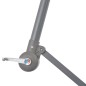 vidaXL Sombrilla voladiza con poste de aluminio azul 300 cm vidaXL Sombrilla voladiza con poste de aluminio azul 300 cm