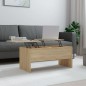 vidaXL Mesa de centro madera contrachapada Sonoma 102x50,5x46,5 cm vidaXL Mesa de centro madera contrachapada Sonoma 102x50,5x46,5 cm