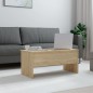 vidaXL Mesa de centro madera contrachapada Sonoma 102x50,5x46,5 cm vidaXL Mesa de centro madera contrachapada Sonoma 102x50,5x46,5 cm