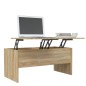 vidaXL Mesa de centro madera contrachapada Sonoma 102x50,5x46,5 cm vidaXL Mesa de centro madera contrachapada Sonoma 102x50,5x46,5 cm