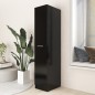 vidaXL Armario de boticario madera contrachapada negro 30x42,5x150 cm vidaXL Armario de boticario madera contrachapada negro 30x42,5x150 cm