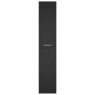 vidaXL Armario de boticario madera contrachapada negro 30x42,5x150 cm vidaXL Armario de boticario madera contrachapada negro 30x42,5x150 cm