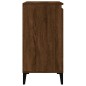 vidaXL Mesitas de noche 2 uds madera color roble marrón 40x35x70 cm vidaXL Mesitas de noche 2 uds madera color roble marrón 40x35x70 cm