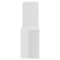 vidaXL Estante de pared madera contrachapada blanco brillo 100x18x53cm vidaXL Estante de pared madera contrachapada blanco brillo 100x18x53cm
