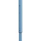 vidaXL Carpa plegable profesional con 4 paredes acero azul 3x4 m