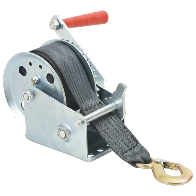 vidaXL Cabrestante manual con correa 540 kg vidaXL Cabrestante manual con correa 540 kg