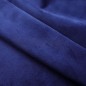 vidaXL Cortina opaca y anillas metal terciopelo azul oscuro 290x245 cm vidaXL Cortina opaca y anillas metal terciopelo azul oscuro 290x245 cm