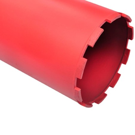 vidaXL Broca de diamante para perforación en seco/húmedo 132x400 mm