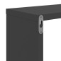vidaXL Estantes de pared 2 uds madera contrachapada gris 50x15x50 cm vidaXL Estantes de pared 2 uds madera contrachapada gris 50x15x50 cm