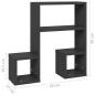 vidaXL Estantes de pared 2 uds madera contrachapada gris 50x15x50 cm vidaXL Estantes de pared 2 uds madera contrachapada gris 50x15x50 cm