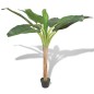 vidaXL Árbol bananero artificial con macetero 150 cm verde vidaXL Árbol bananero artificial con macetero 150 cm verde