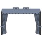 vidaXL Cenador con cortinas acero gris antracita 3x4 m vidaXL Cenador con cortinas acero gris antracita 3x4 m