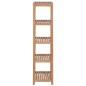 vidaXL Estantería de baño 4 niveles madera teca maciza 42x42x165 cm vidaXL Estantería de baño 4 niveles madera teca maciza 42x42x165 cm