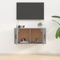vidaXL Mueble para TV de pared gris Sonoma 80x34,5x40 cm vidaXL Mueble para TV de pared gris Sonoma 80x34,5x40 cm