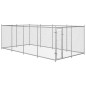 vidaXL Perrera de exterior 8x4x2 m