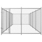 vidaXL Perrera de exterior 8x4x2 m