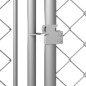 vidaXL Perrera de exterior 8x4x2 m
